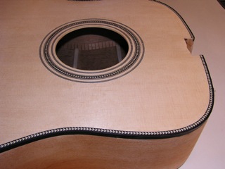 Binding for top